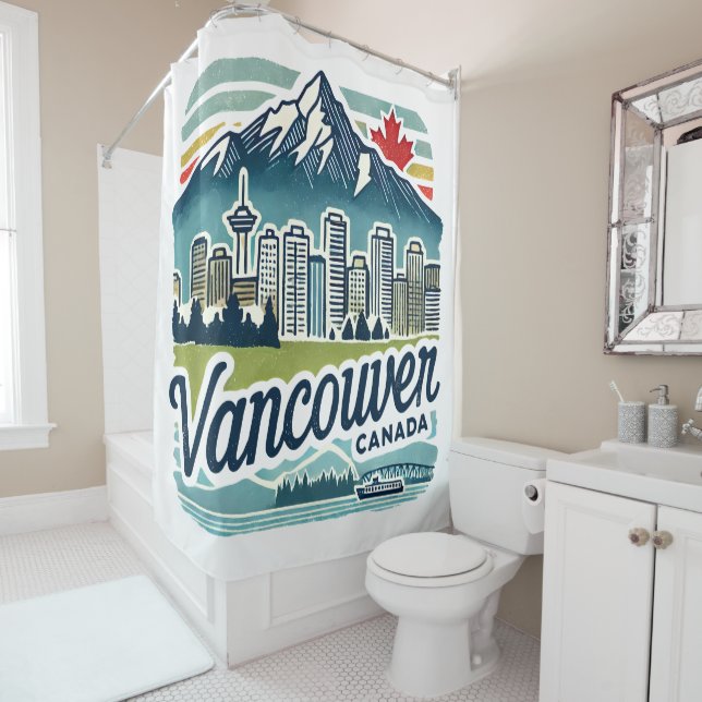 Vancouver Canada Duschvorhang (Beispiel)