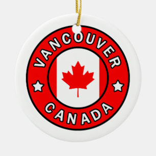 Vancouver Canada Keramik Ornament