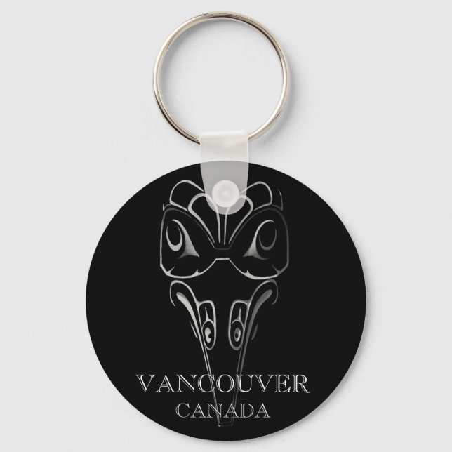 Vancouver Canada Key Chain Vancouver Souvenirs Schlüsselanhänger (Vorderseite)