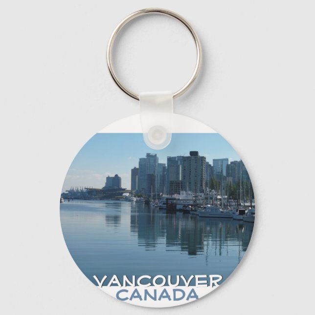 Vancouver Canada Key Chain Vancouver Souvenirs Schlüsselanhänger (Vorderseite)