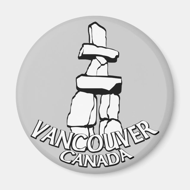 Vancouver Canada Kühlschrankmagnets Souvenir Magne Magnet (Vorne)