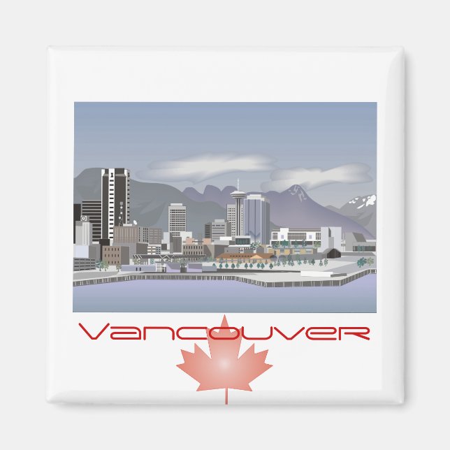 Vancouver Canada Magnet (Vorne)