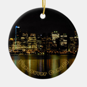 Vancouver Canada Ornament Custom Vancouver Geschen