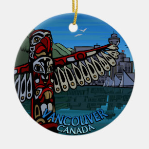 Vancouver Canada Ornament Personized Vancouver