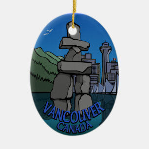 Vancouver Canada Ornament Souvenir Dekoration