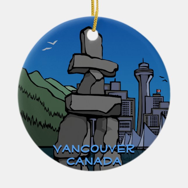 Vancouver Canada Ornament Vancouver Souvenirs (Vorne)