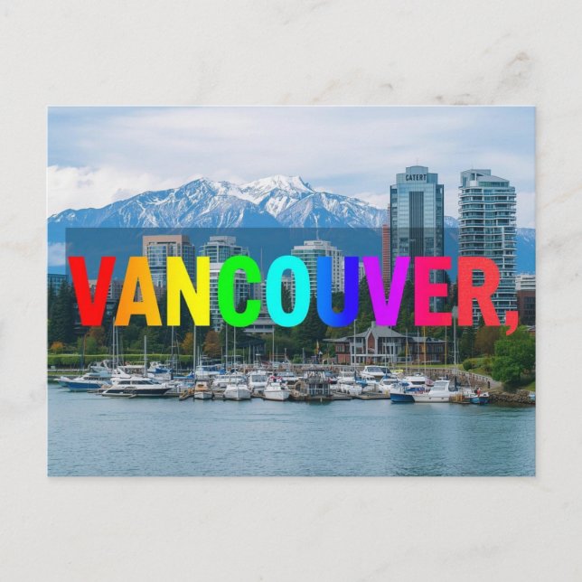 Vancouver canada postkarte (Vorderseite)