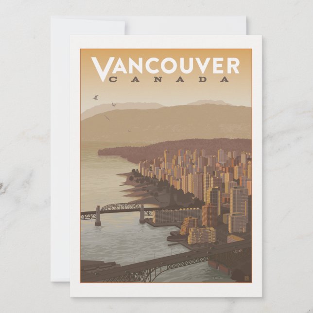 Vancouver Canada | SAVE THE DATE - FOTO (Vorderseite)