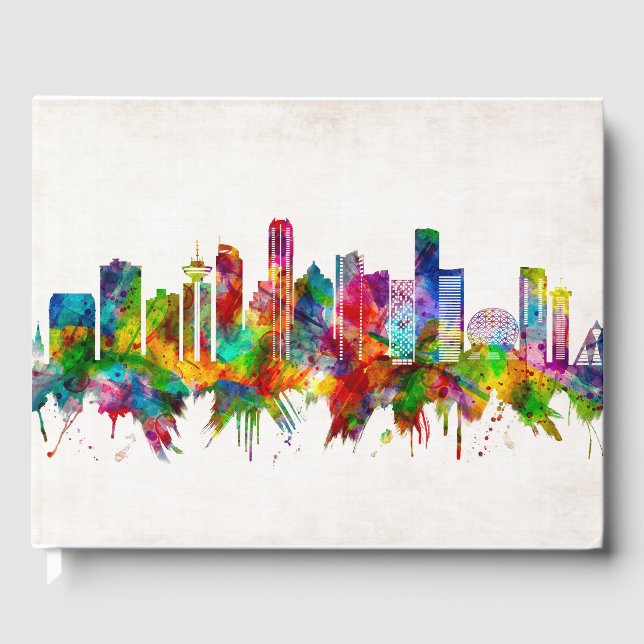 Vancouver Canada Skyline Gästebuch (Vorderseite)