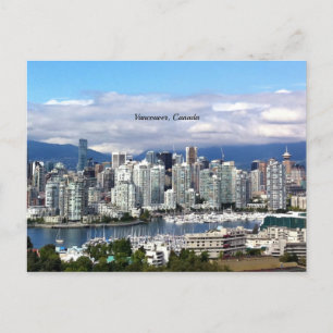 Vancouver Canada Skyline Postkarte
