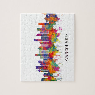 Vancouver Canada Skyline Puzzle