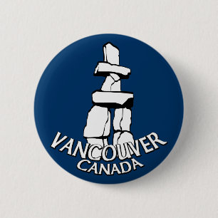 Vancouver Canada Souvenir Buttons Sehenswürdigkeit