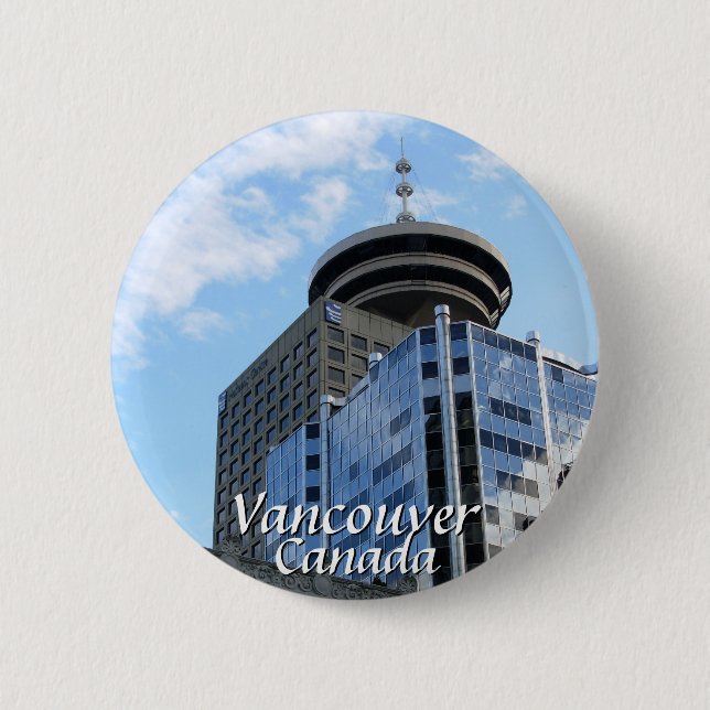 Vancouver Canada Souvenir Buttons Sehenswürdigkeit (Vorderseite)