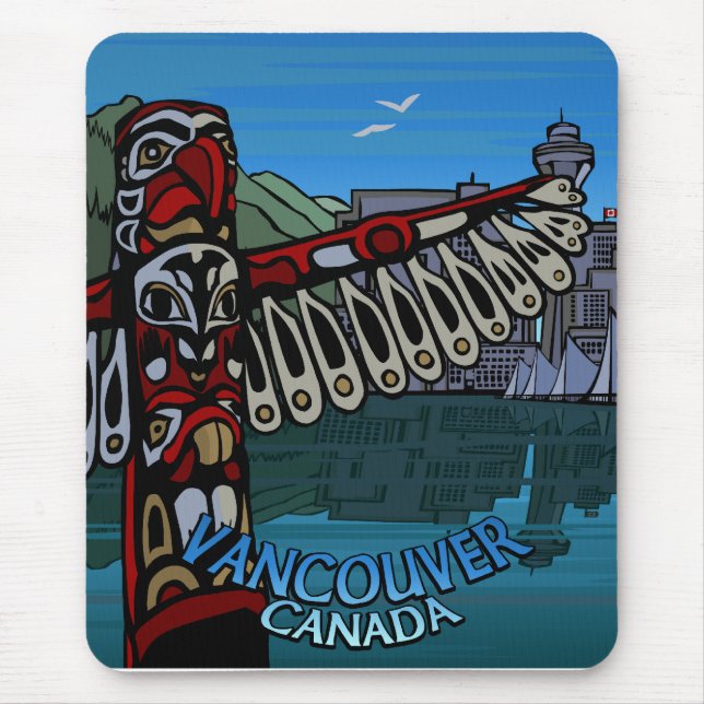 Vancouver Canada Souvenir Mouse Pad Mousepad (Vorne)