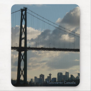 Vancouver Canada Souvenir Mouse Pad Vancouver Gesc Mousepad