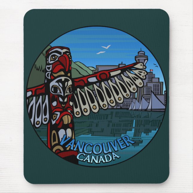 Vancouver Canada Souvenir Mousepad Vancouver Gesch (Vorne)