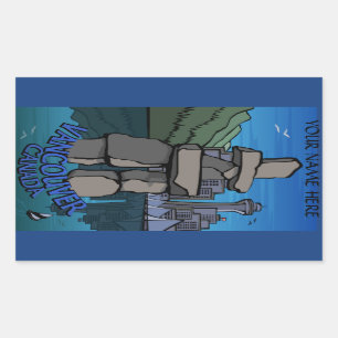 Vancouver Canada Stickers Custom Vancouver Sticker