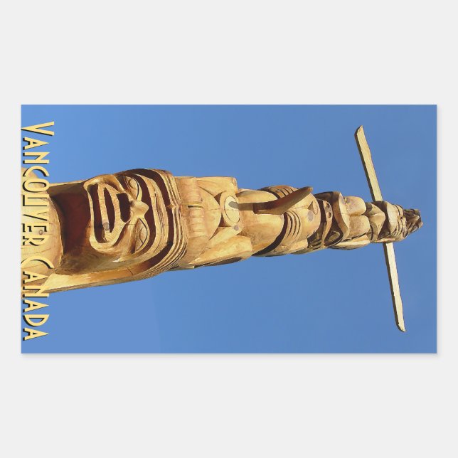 Vancouver Canada Stickers Sehenswürdigkeit Souveni (Vorderseite)