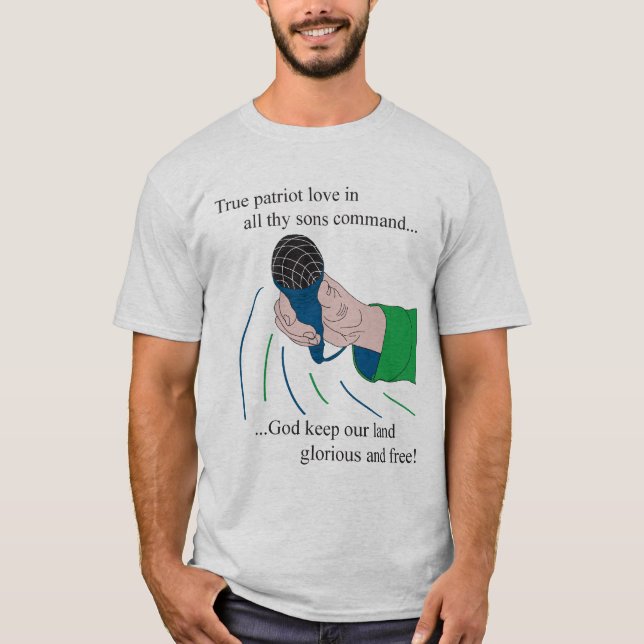 Vancouver Canucks Hymnen-T-Shirt T-Shirt (Vorderseite)