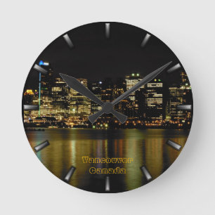 Vancouver Clock Gifts Decor Vancouver Wall Clock Runde Wanduhr