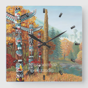 Vancouver Clock Personalisiert Vancouver Wall Uhr
