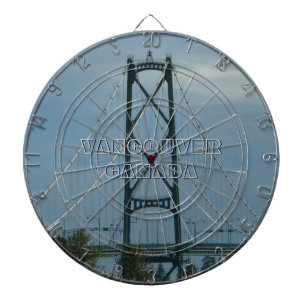 Vancouver Dartboard Lions Gate Souvenir Dartboard Dartscheibe