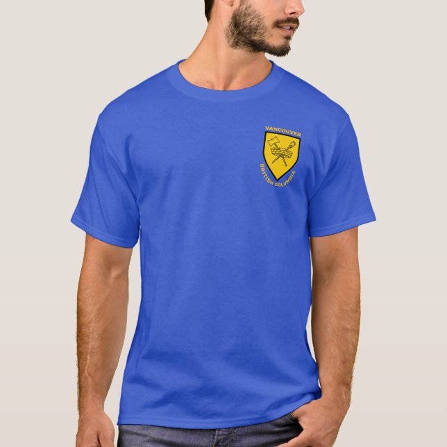 Vancouver Emblem - Kanada T-Shirt (Vorderseite)