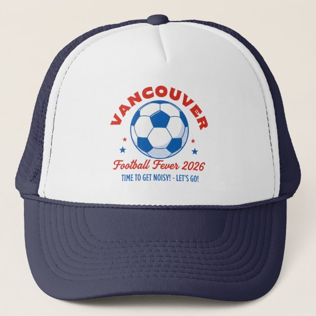 Vancouver Fußball 2026  Truckerkappe (Vorderseite)