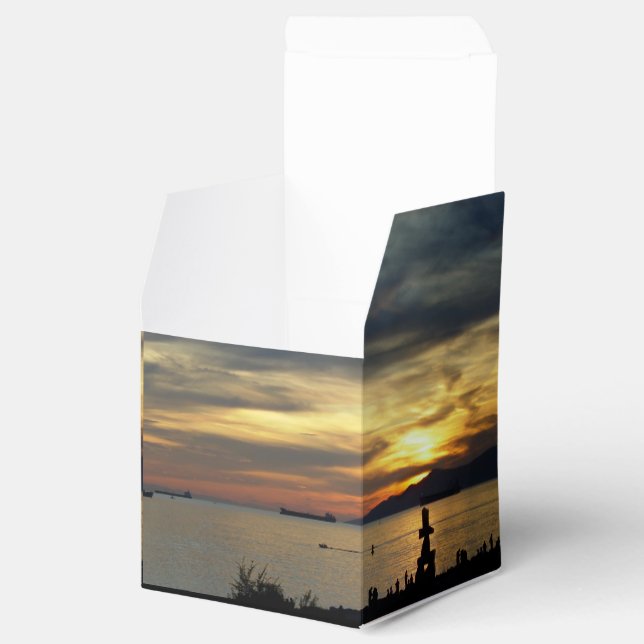 Vancouver Geschenkboxen English Bay Sunset Inuskuk Geschenkschachtel (Geöffnet)