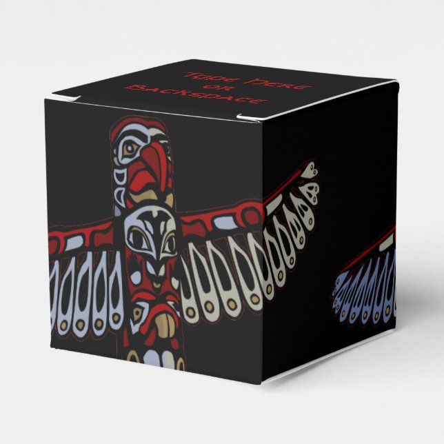 Vancouver Geschenkboxen Personalisiert Totem Gesch Geschenkschachtel (Vorderseite)