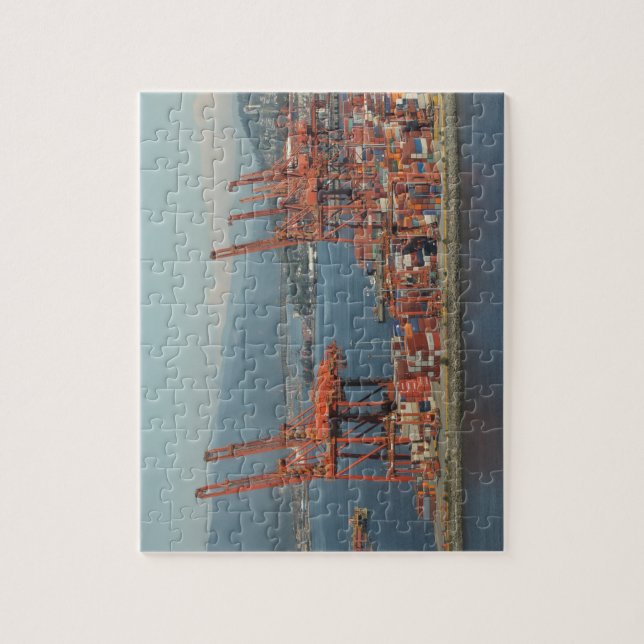 Vancouver-Hafen-Puzzlespiel Puzzle (Vertikal)