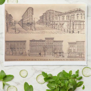 Vancouver Handtuch Gastown Kunst, Dichtung und Mus