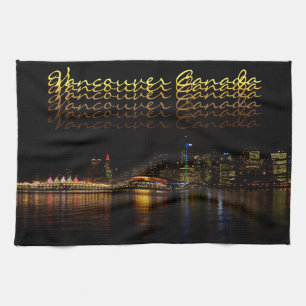 Vancouver Handtuch Personalisiert Souvenir Handtuc