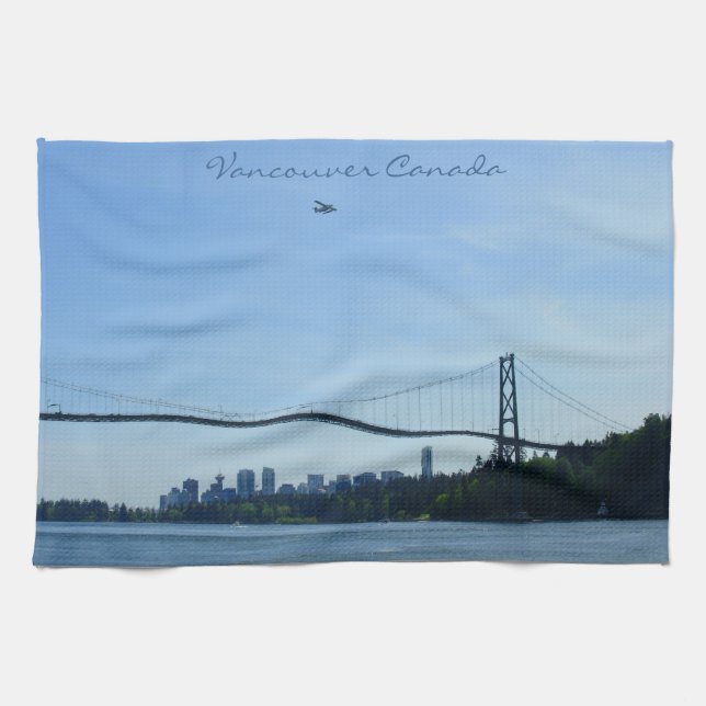 Vancouver Handtuch Personalisiert Souvenir Handtuc (Horizontal)