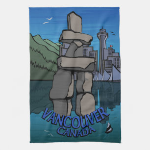 Vancouver Handtuch Vancouver Souvenir Handtuch