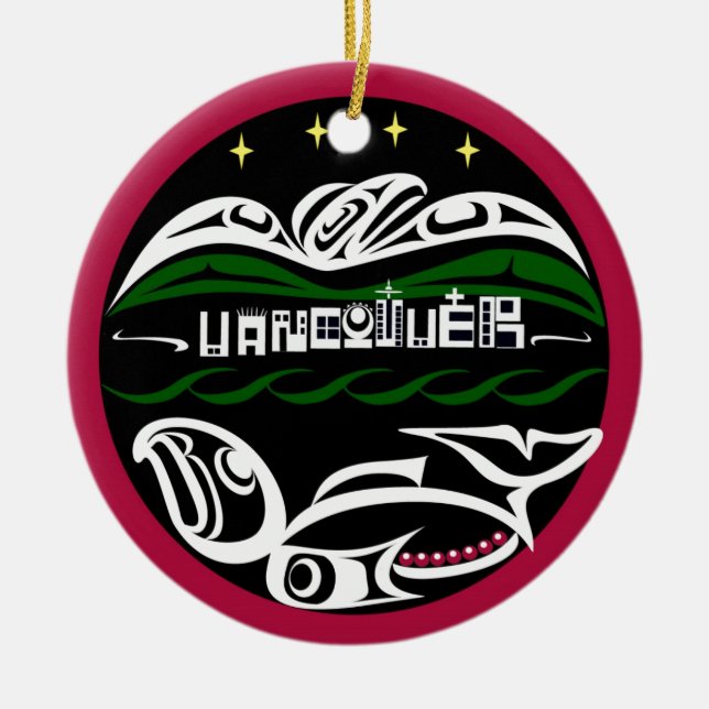 Vancouver-Horizont Keramikornament (Vorne)