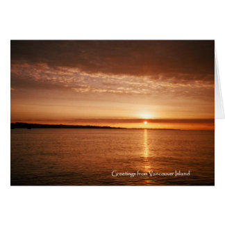 Vancouver-Insel-Sonnenuntergang