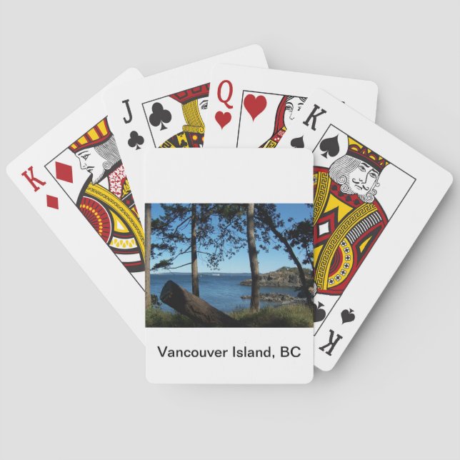 Vancouver-Insel-Spielkarten Spielkarten (Rückseite)