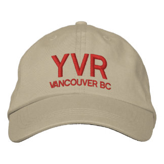 Vancouver International Airport (YVR) Hat Bestickte Kappe