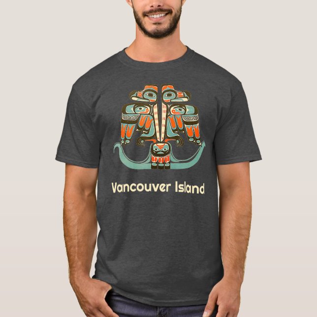 Vancouver Island British Columbia Thunderbird T-Shirt (Vorderseite)