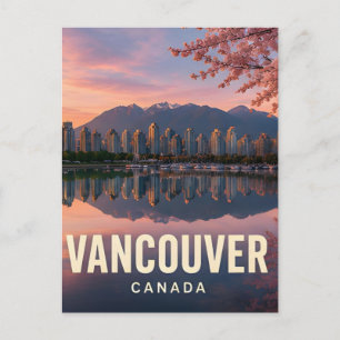 Vancouver Kanada Berghimmel-Flucht Postkarte