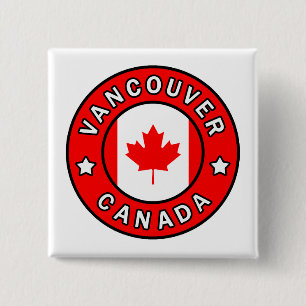 Vancouver Kanada Button