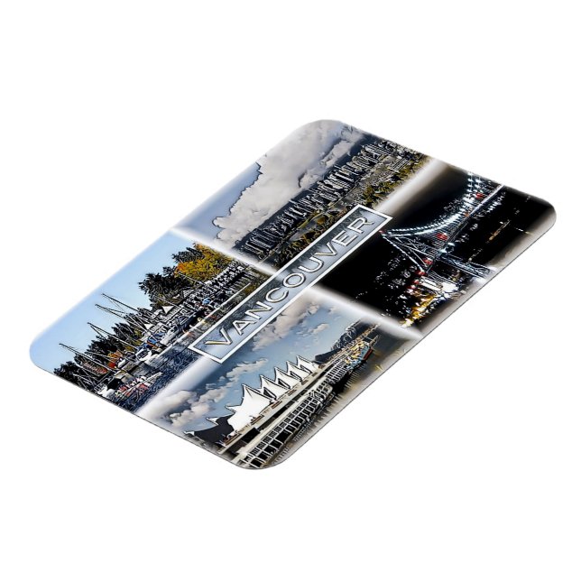 Vancouver - Kanada - Mosaik - Magnet (Linke Seite)