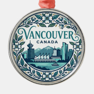Vancouver Kanada Ornament Aus Metall