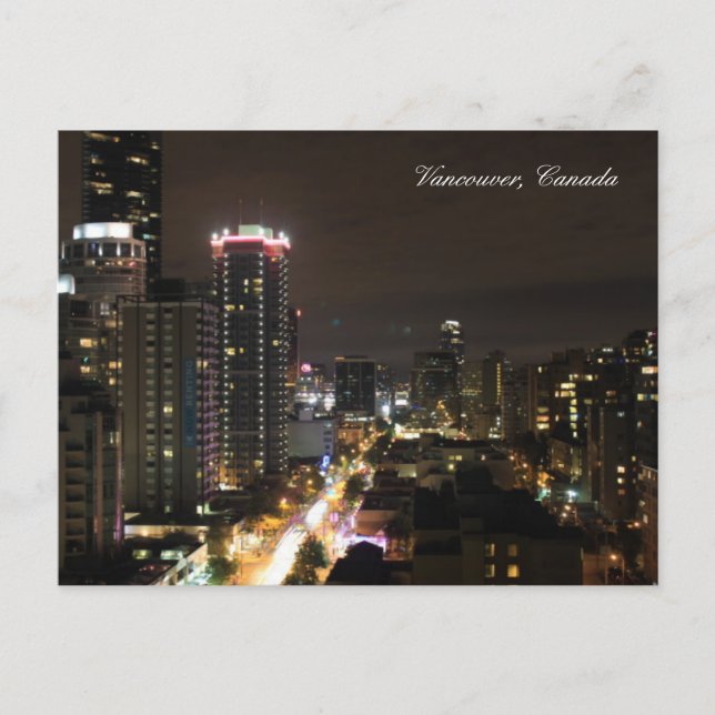 Vancouver, Kanada Postkarte (Vorderseite)