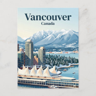 Vancouver, Kanada Postkarte