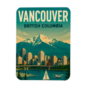Vancouver Kanada Reise Souvenir Magnet