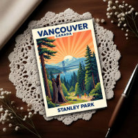 Vancouver, Kanada: Reisepostkarten aus den 1960er 