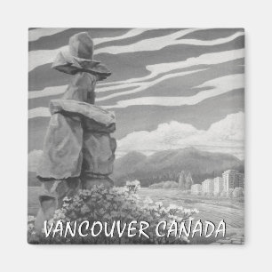 Vancouver Magnet Souvenir Vancouver Sehenswürdigke