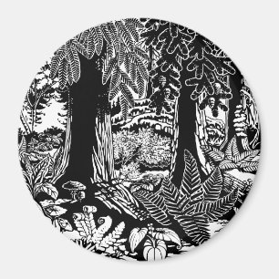 Vancouver Magnet Stanley Park Forest Kühlschrankma